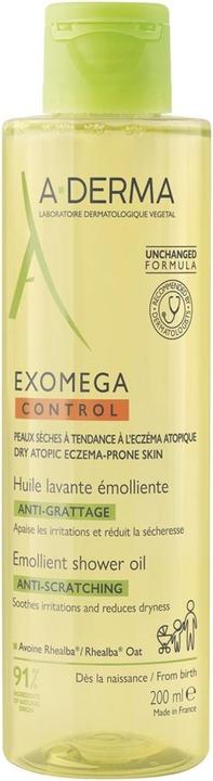 Immagine prodotto A-Derma EXOMEGA CONTROL Olio detergente Fl 200 ml (Olio detergente, 200 ml)