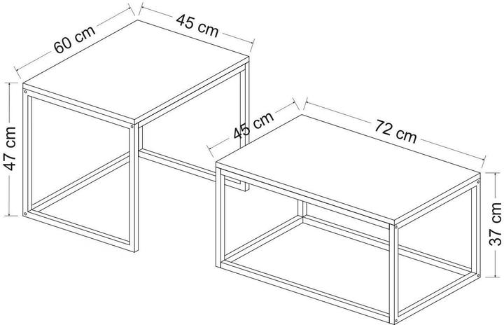Actual product image Skye Decor Murphy (72 x 37 x 45 cm)