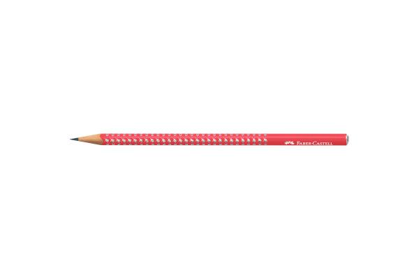 Image du produit Faber-Castell Crayon Sparkle B candy cane red (B, 1 x)