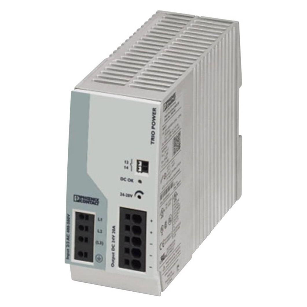 Phoenix Contact, Mobiele stroomverdelers, Top-rail voedingseenheid (DIN-rail)