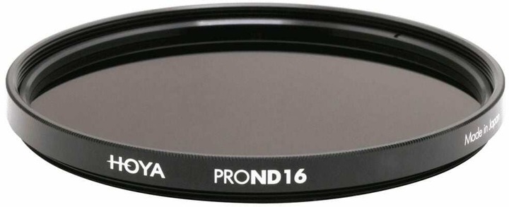 Hoya Pro ND16 Filter (52 mm, Filtre gris neutre, 52 mm)