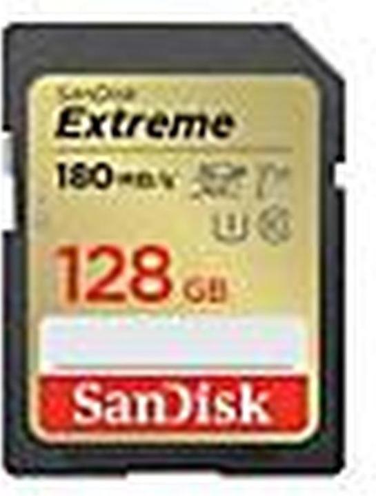 Productafbeelding SANDISK Extreme PLUS SDXC /s UHS-I (128 GB, SDXC, U3, UHS-I)