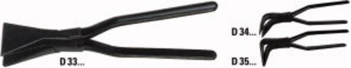 Produktbild Erdi Falzzange 45° gebogen 270 mm D341-60 (270 mm)