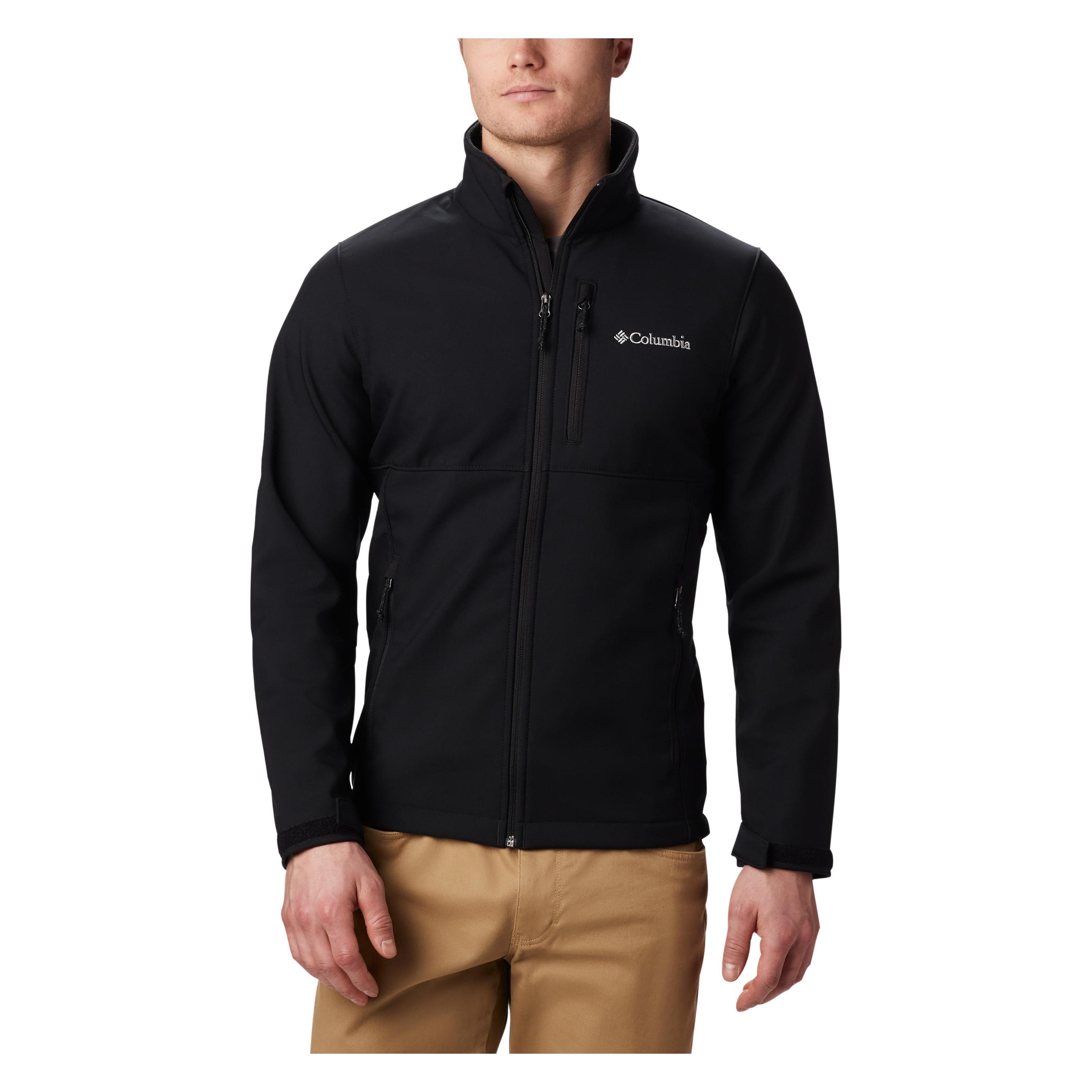 Columbia, Herren, Outdoorjacken, Ascender™ Softshell Jacket (L), Schwarz, L