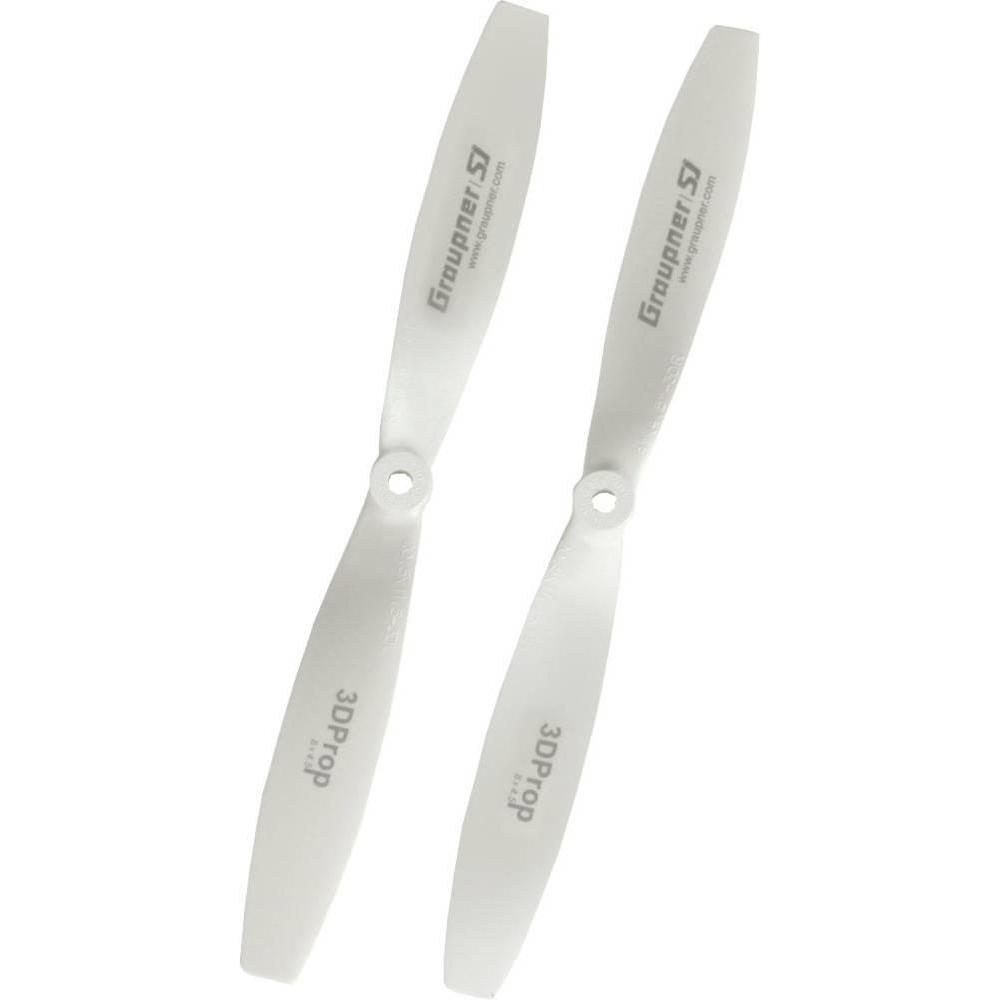 Graupner 2-Blatt Multicopter-Propeller- (Drohnen Propeller), Drohne Zubehör, Weiss