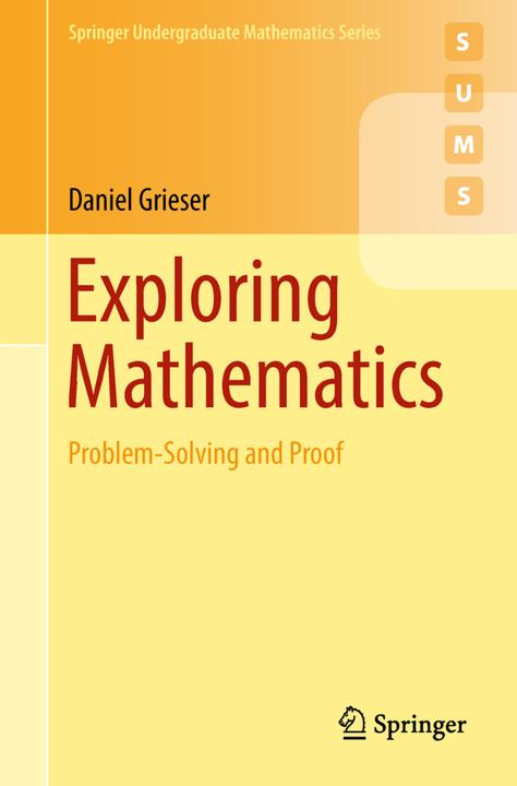 Produktbild Exploring Mathematics (Englisch, Daniel Grieser, 2018)