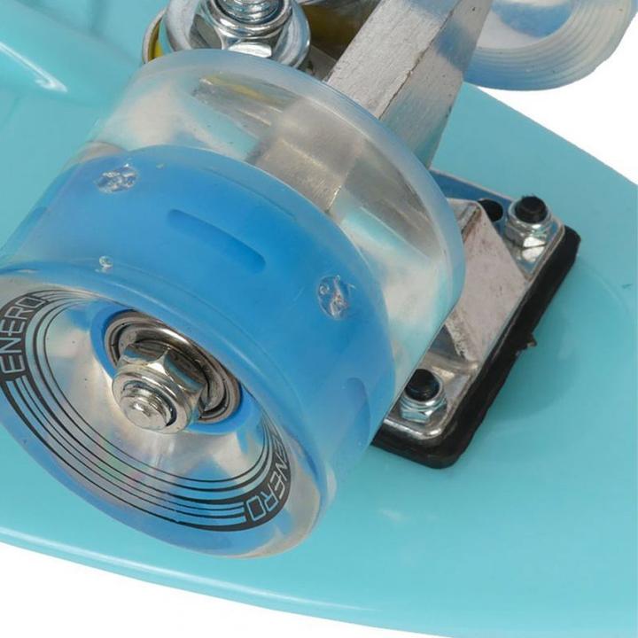 Image du produit Victoria Skateboard plastique 22 pouces Enero bleu LED (22.05")