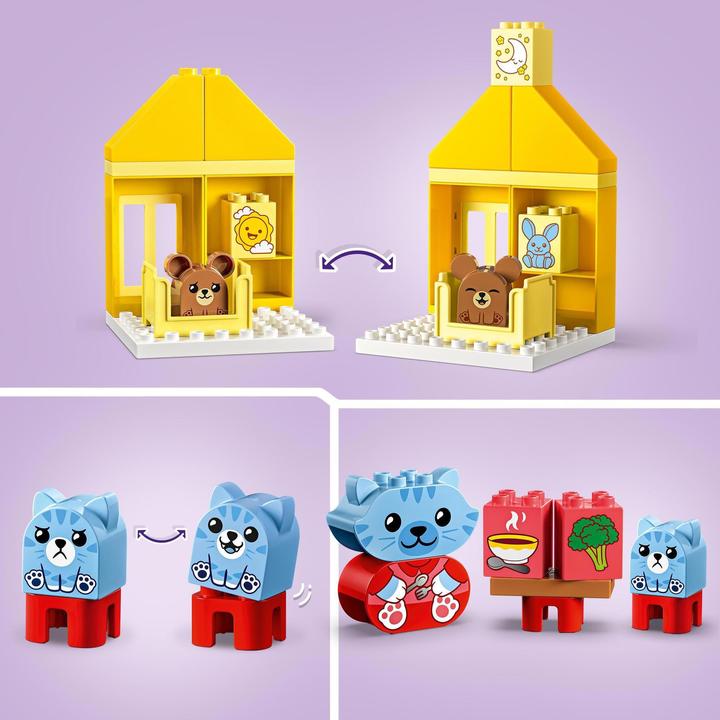 Produktbild LEGO Alltagsroutinen: Essen & Schlafenszeit (10414)