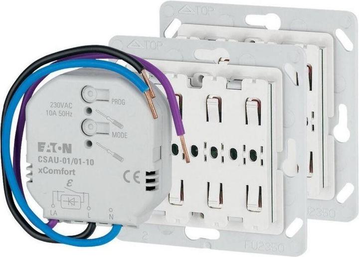 Image du produit Eaton Acteur de commutation radio xComfort, bouton-poussoir mural radio CPAD-00/215 (Actionneur de commutation)