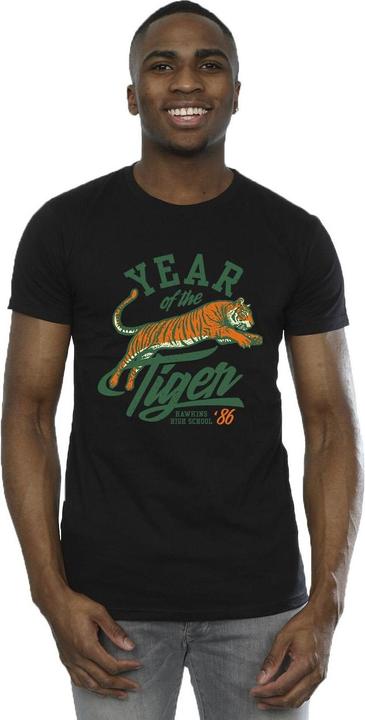 Produktbild Netflix Stranger Things Hawkins Year of The Tiger 86 TShirt (XL)