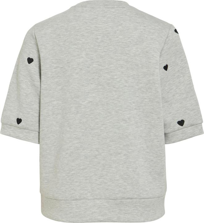 Produktbild Vila VISIF Kurzes Rundhals Sweatshirt mit kurzen Ärmeln (M)