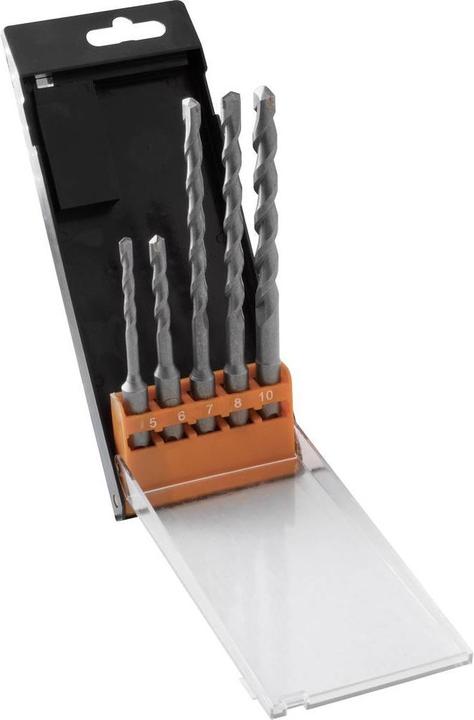 Avit Carbide hammer drill bit set 5t (10 mm, 5 mm, 6 mm, 7 mm, 8 mm)