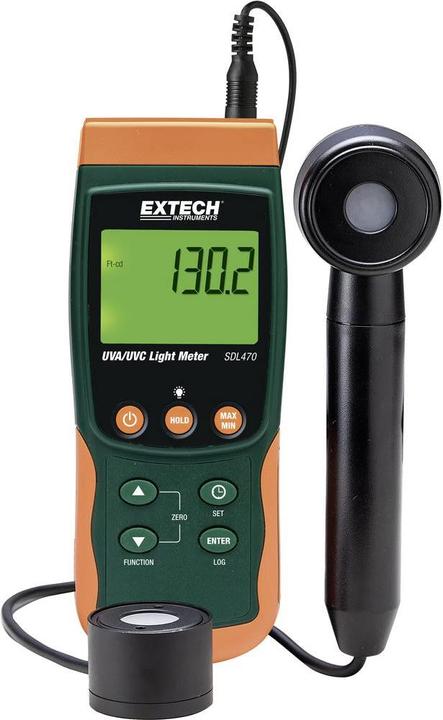 Produktbild Extech UV-Messgerät SDL470 Kalibriert nach Werk (Temperaturmessgerät)