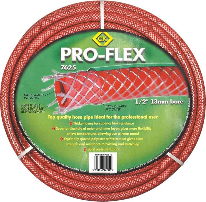 Produktbild C.K Magma Gartenschlauch 13 mm 1/2 Zoll (50 m, 12.70 mm)
