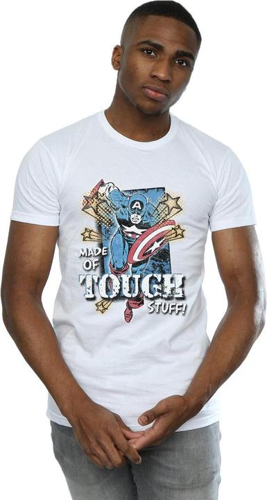 Produktbild Captain America Made Of Tough Stuff TShirt (S)