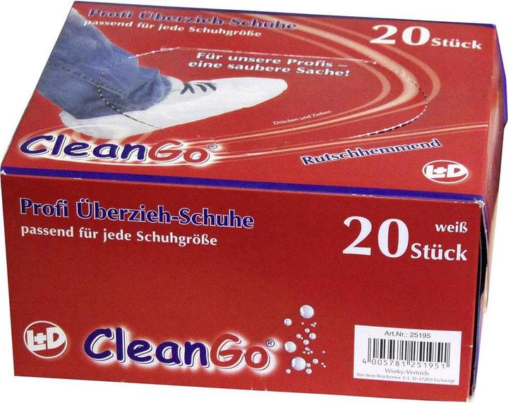 CleanGo 25195 Copriscarpe antiscivolo (Sovrascarpe)