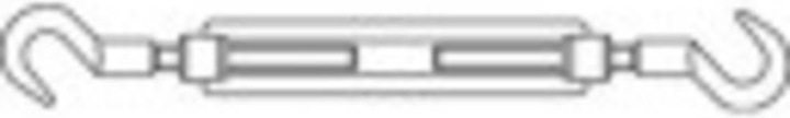 Immagine prodotto Toolcraft Tenditore a gancio M12 S
