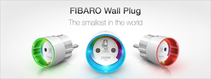 Immagine prodotto Fibaro FIBEFGWPF-102-5 - Interruttore a spina intermedia tipo F (Schuko)