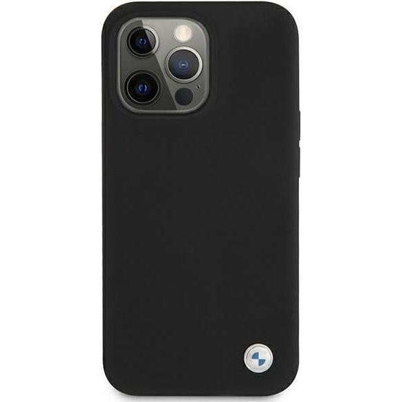 BMW Case for BMHCP13XSILBK iPhone 13 Pro Max 6.7 quot black (Apple iPhone 13 Pro Max), Smartphone Hülle, Schwarz