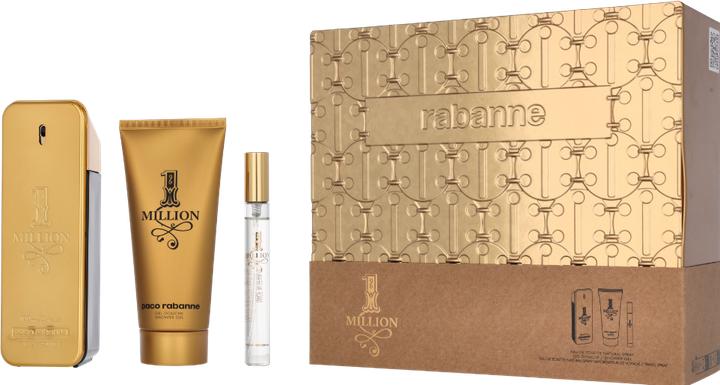 Produktbild Paco Rabanne SET 1 Million Men EDT spray 100ml + SHOWER GEL 100ml + EDT 10ml (Parfum Set)
