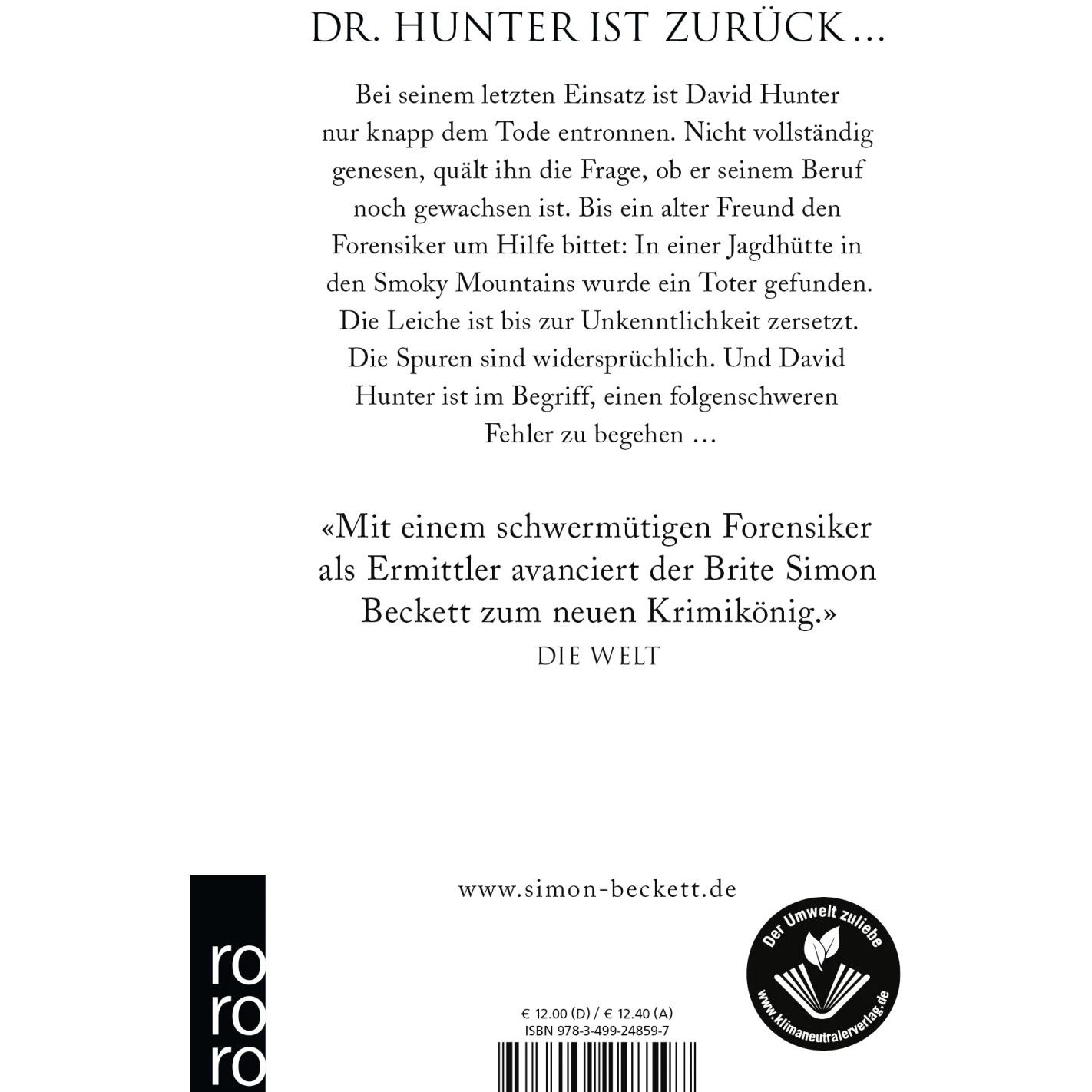 Thumbnail - Leichenblässe, Belletristik von Simon Beckett