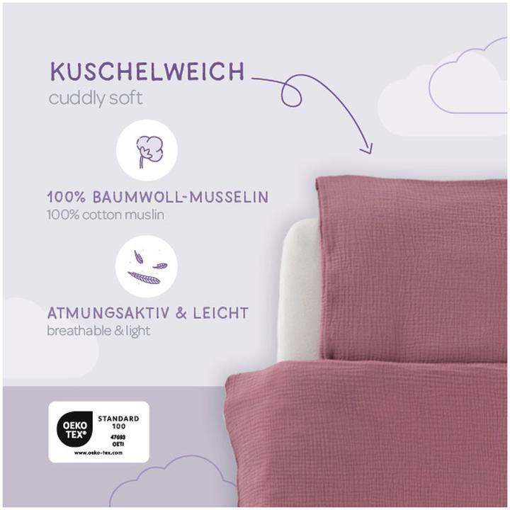 Produktbild Träumeland Kinderbettwäsche Baumwollmusselin