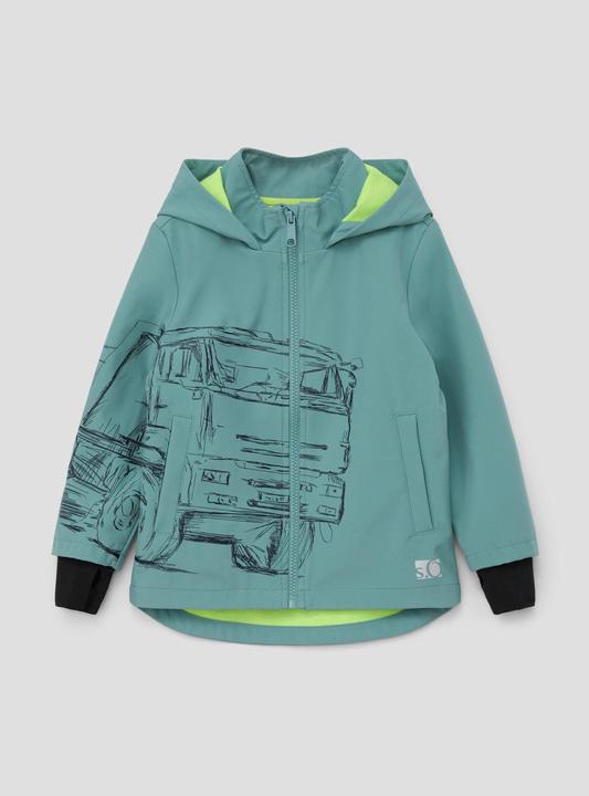 Actual product image s.Oliver Outdoor-Jacke Softshelljacke mit Jerseyfutter (98)