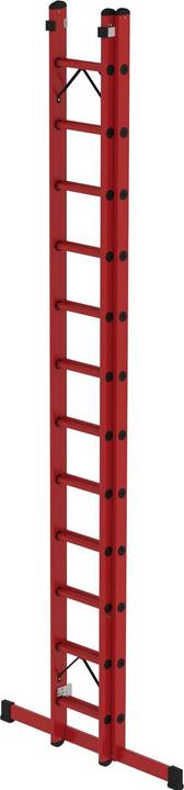 Actual product image Munk Rung extension ladder 2-section GRP with standard traverse 2x12 rungs (Shelf ladder, 641 cm)