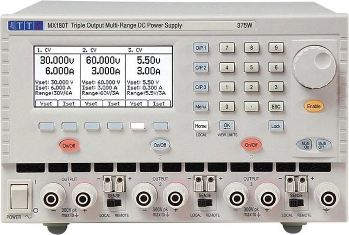 Produktbild Aim TTi Labornetzgerät, einstellbar MX180T 0 - 1