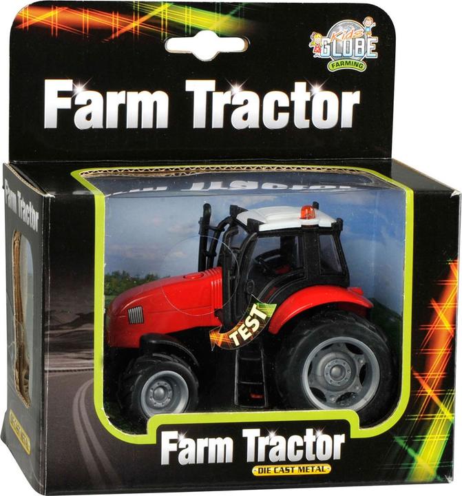 Actual product image Kids Globe Traffic Tractor with light sound ass