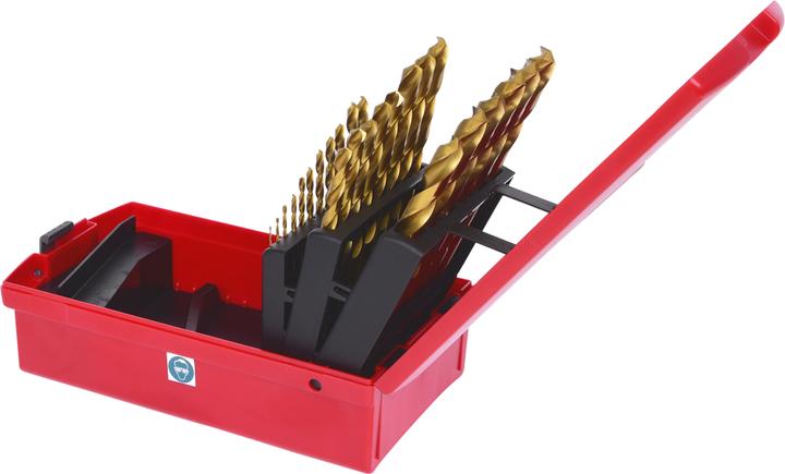 Actual product image KS Tools HSS TiN Twist Drill Set (1 mm - 13 mm)
