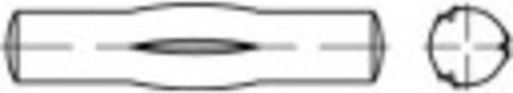 Actual product image Toolcraft Toggle notch pin (Ø x L) 5 mm x