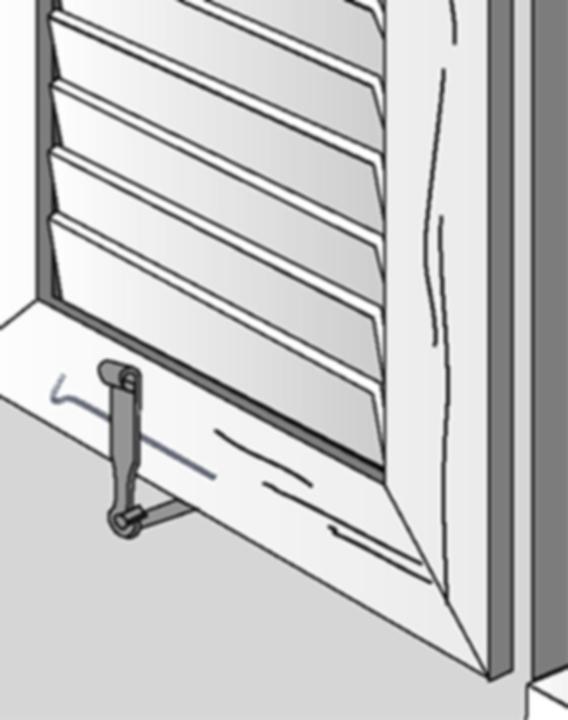 Actual product image Venetian blind stringer 85mm