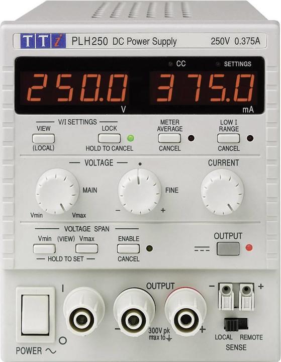 Produktbild Aim TTi Labornetzgerät, einstellbar PLH250 0 - 2