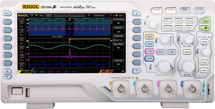Rigol Oscilloscopio digitale DS1054Z 50 (CAT I, CAT II 300V)