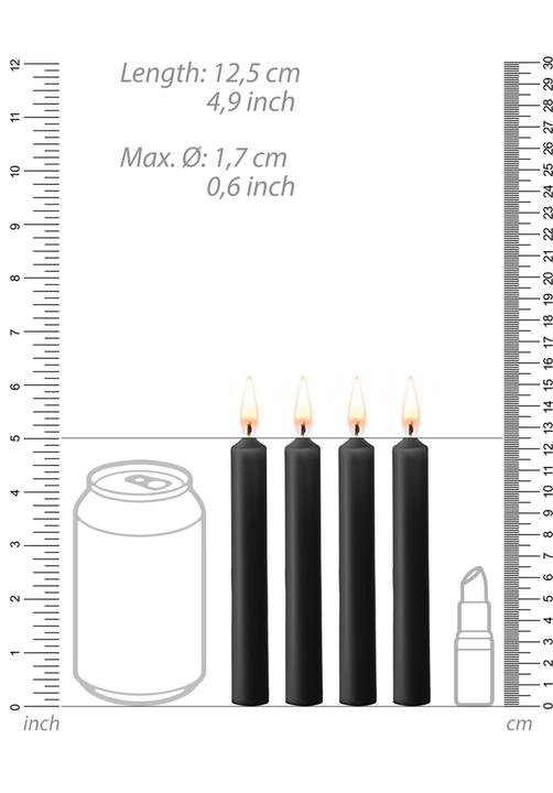 Produktbild Ouch! Teasing Wax Candles - Parafin - 4-pack