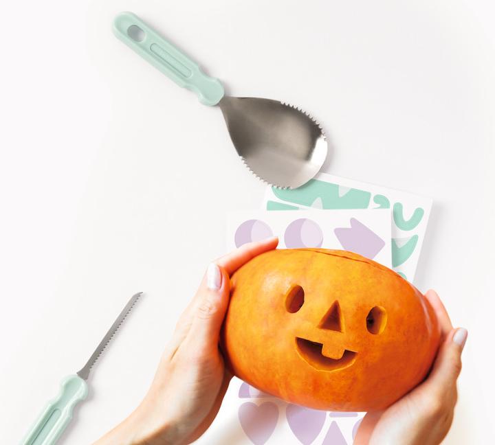 Actual product image Folia Pumpkin carving set