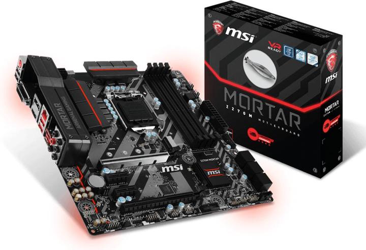 Actual product image MSI Z270M Mortar (LGA 1151, Intel Z270, mATX)