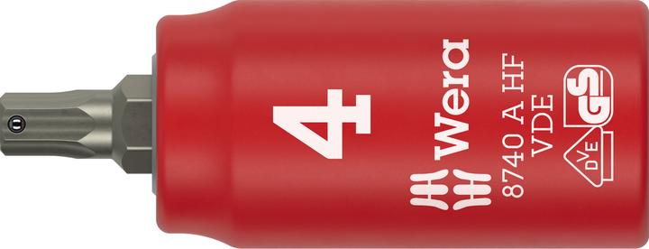 Productafbeelding Wera 8740 A VDE HF Zyklop Bitnuss 1/4, 4mm (4 mm)