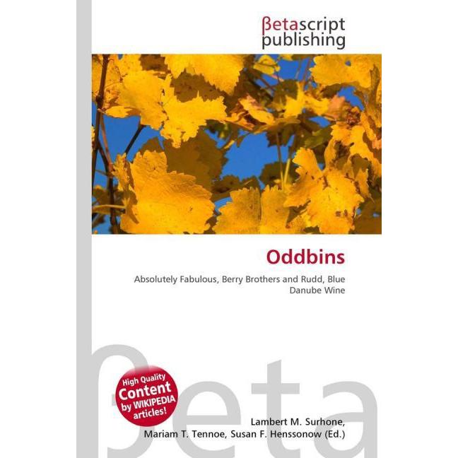 Oddbins, Fachbücher