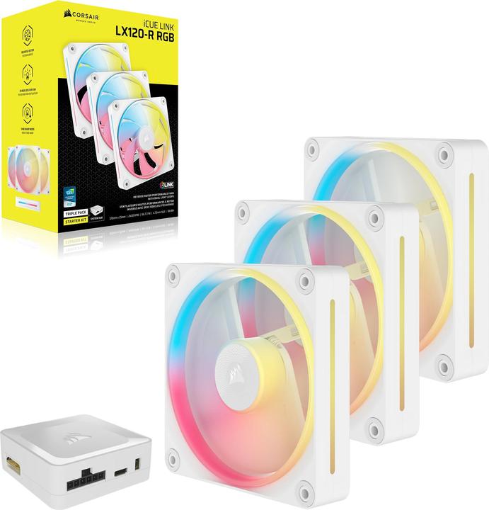 Actual product image Corsair LX120-R (120 mm, 3 x)