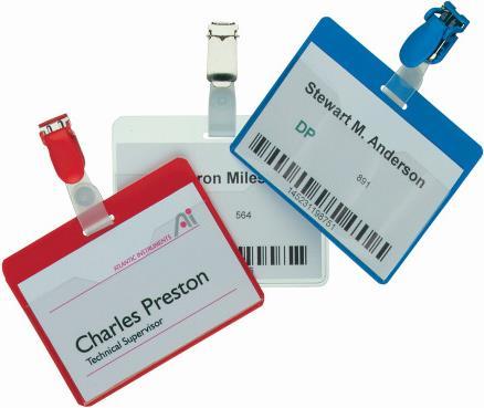 Produktbild Durable Namensschilder mit Clip