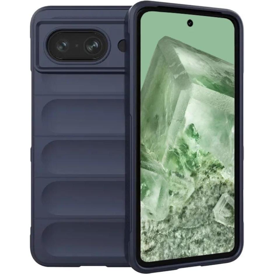 Screenguard CloudCase Google Pixel 8 TPU Hülle (Google Pixel 8), Smartphone Hülle, Blau