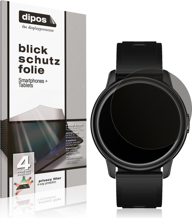 Produktbild Dipos Blickschutzfolie 4-Way Privacy (Cillso  1,3 Zoll Smartwatch)