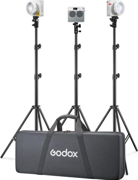 Produktbild Godox ML100BI KIT3 Portable LED Light KIT(WithV mount Holding Handle) (Videoleuchte)