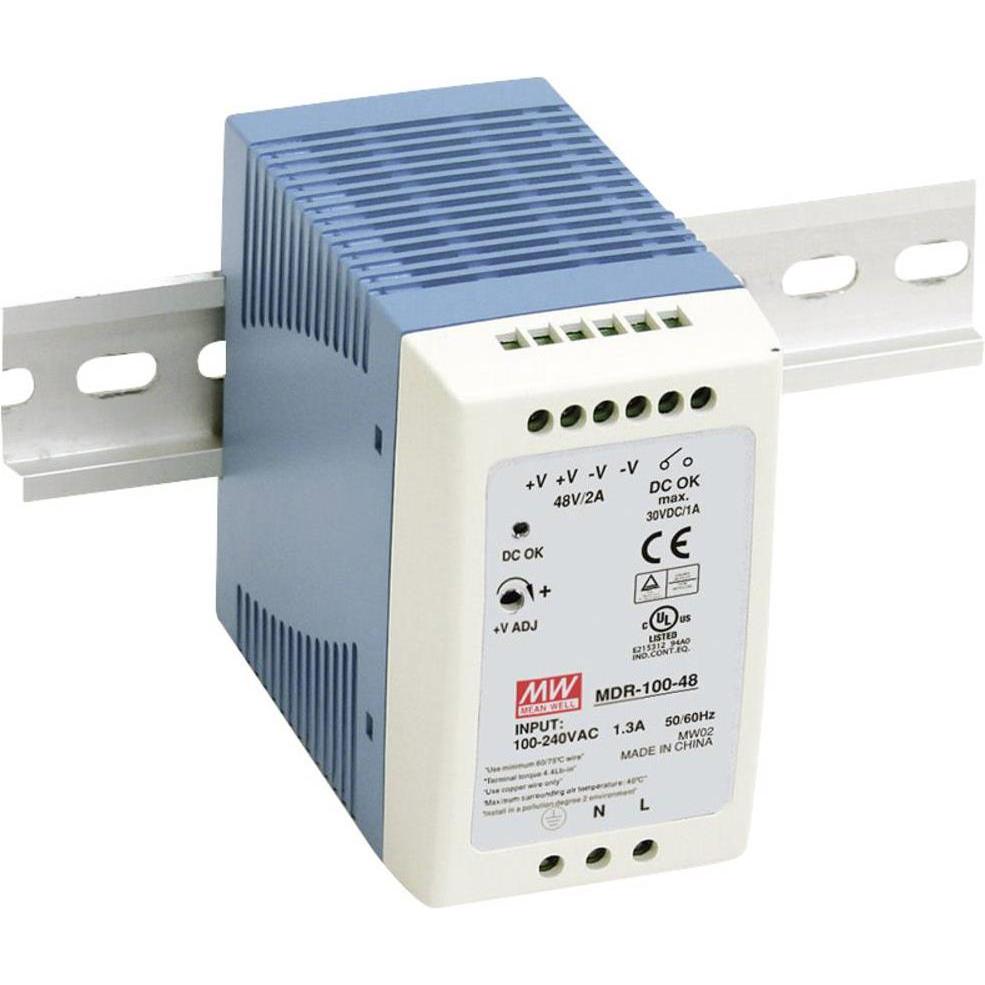 MeanWell, Systemstromversorgung, HutschienenNetzteil (DINRail)