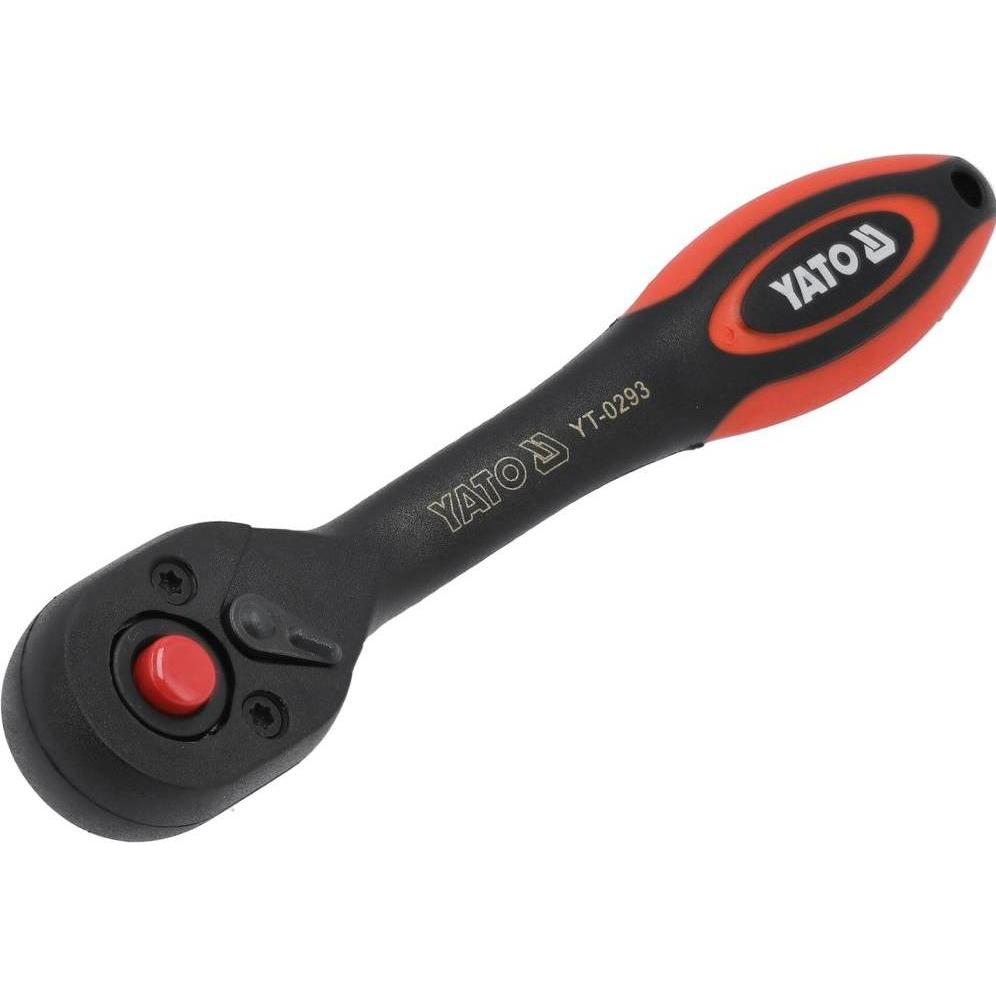 Yato, Ratsche, Curved Composite Ratchet Handle 14 (1/4")