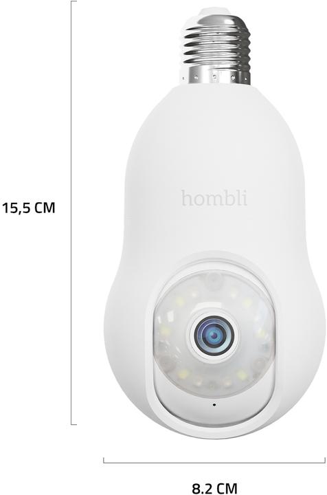 Image du produit Hombli Bulb Cam (2560 x 1440 Pixels)