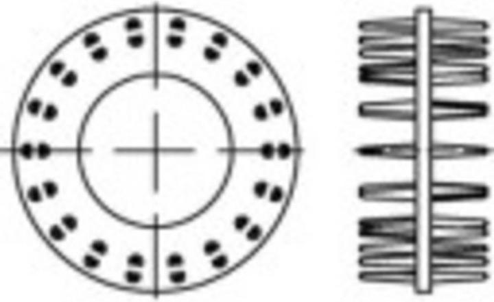 Produktbild Toolcraft Holzverbinder DIN 1052 GT Temp (25 Stk.)