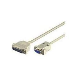 MicroConnect Serial Printer Cable, 3m (2 m), Schnittstellenkabel